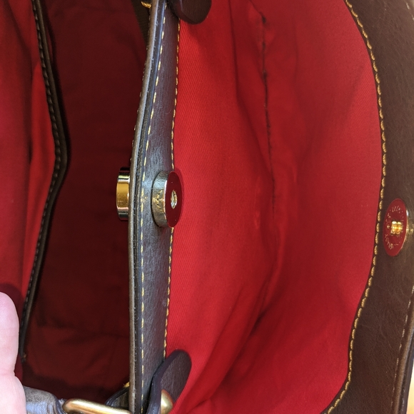 *SOLD* D & B Florentine Brenna Small Satchel - Picture 6 of 7